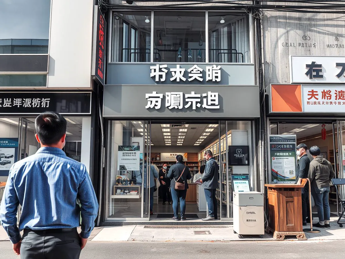 品牌联营合作方案：商业街店铺实景